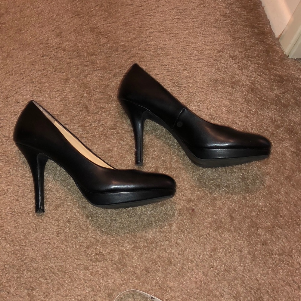 Black heels